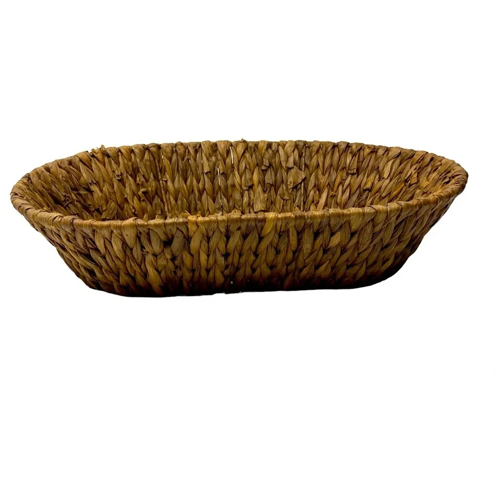 SeaGrass | Brown Oval Basket | 14.5